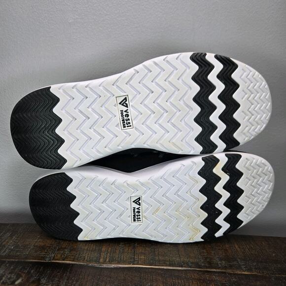 Vessi Cityscape Mens Size 10 Lace Up Waterproof Shoes Sneakers Black White - Picture 9 of 13